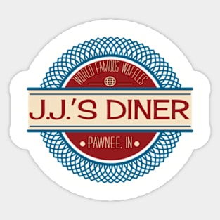 J.J.'s Diner Sticker